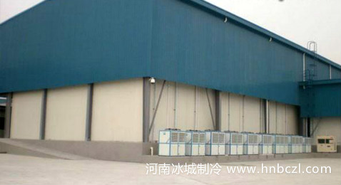 冷藏庫安裝施工現(xiàn)場(chǎng)